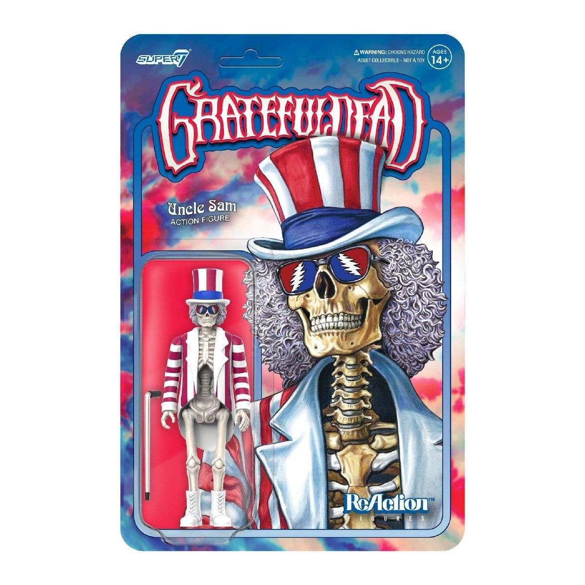 グレイトフル デッド Re Action フィギュア GRATEFUL DEAD REACTION FIGURE - Uncle Sam Super7 正規品 TOY