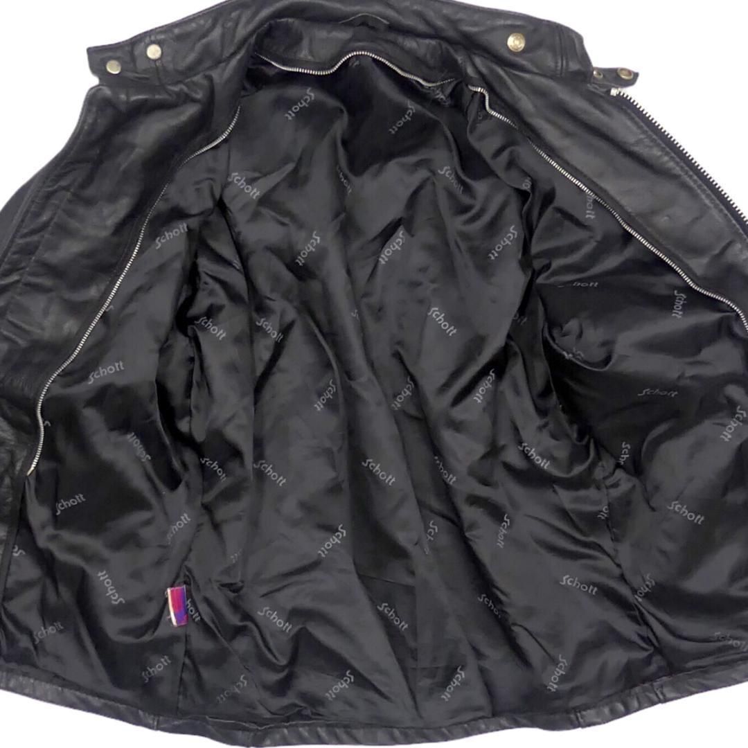 ライダースジャケット Schott ショット S 36 シングル NR2993