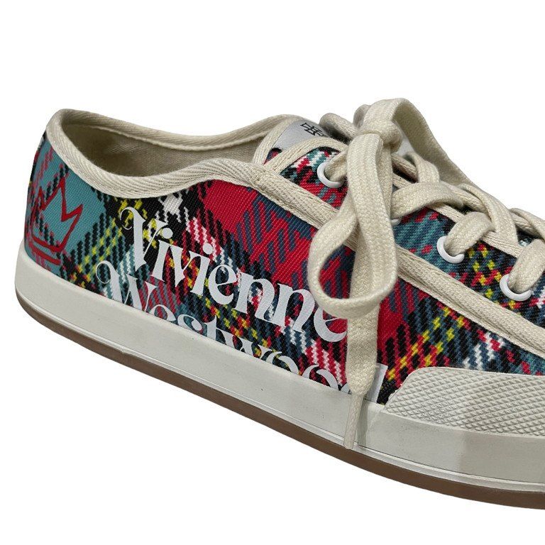 Vivienne Westwood 23SS ANIMAL GYM SHOE MACANDY TARTAN