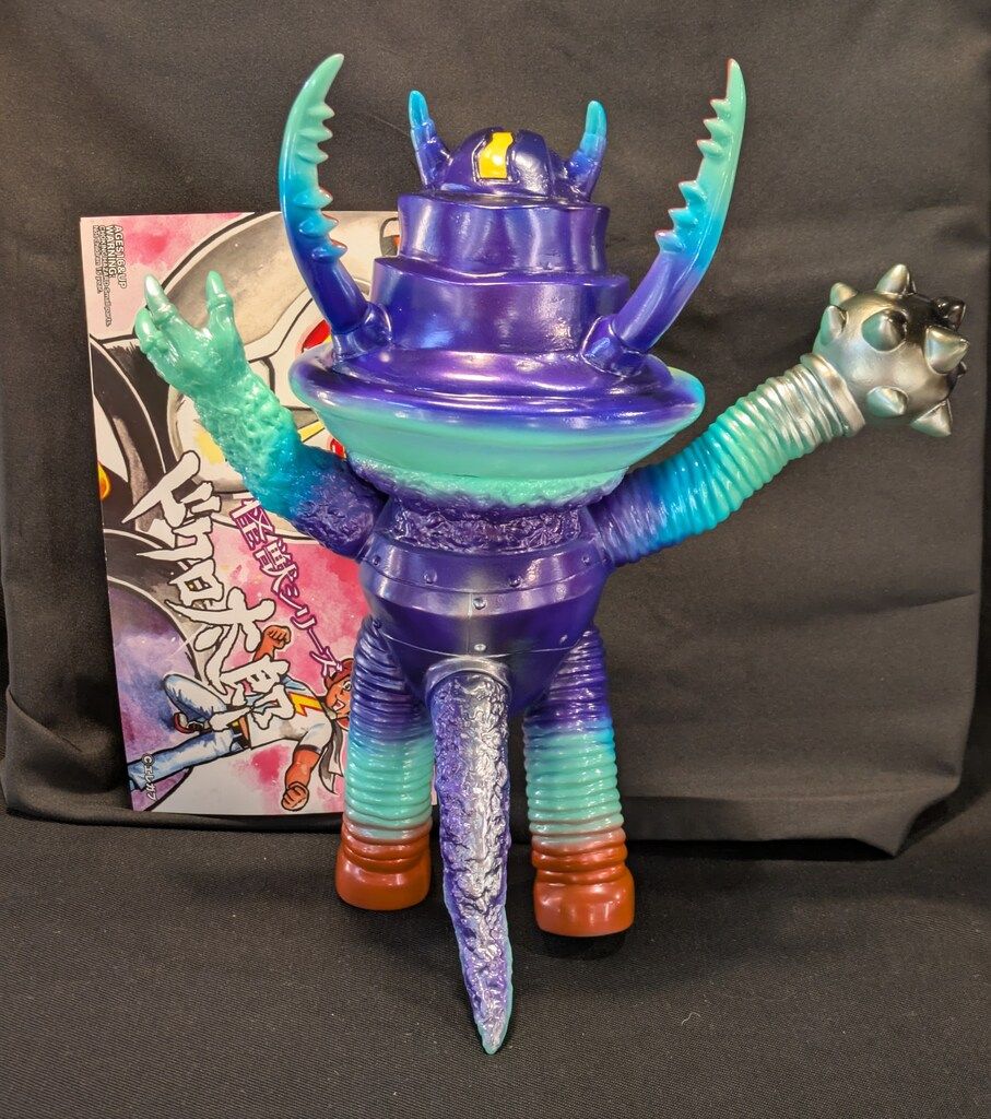 エレガブ　ミスターX エレガブ ドクロ太郎怪獣シリーズ ミスターX 8期 ミントブルー