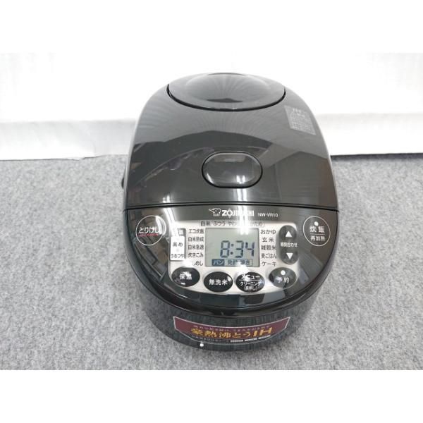 象印 IH炊飯ジャー NW-VR10-BA ブラック め炊き 1.0L 5.5合 炊飯器