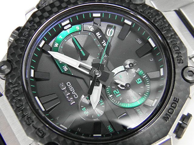 CASIO G-SHOCK MT-G MTG-B2000XD-1AJF グリーン MTG＞カーボンベゼル／グリーン | 静岡の宝石・時計専門店 内山