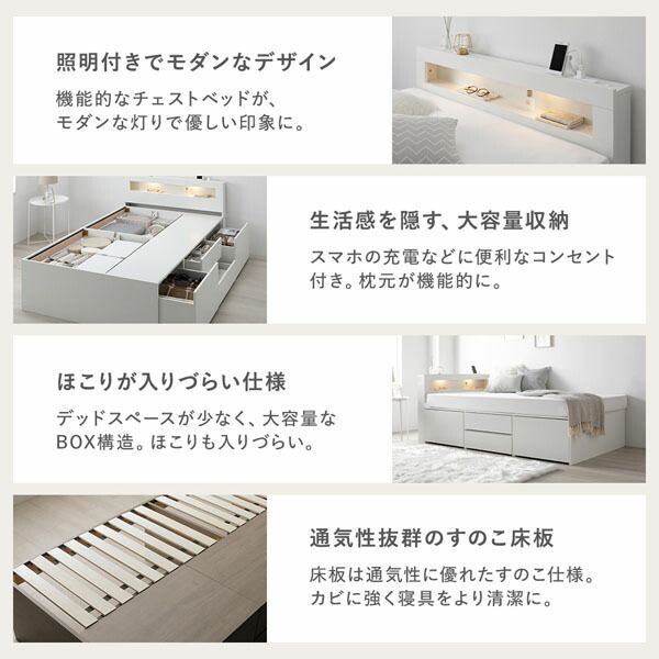 ベッド 通常丈ダブル