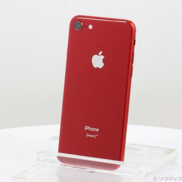 〔品〕 iPhone8 64GB プロダクトレッド MRRY2J／A SIMフリー【269】