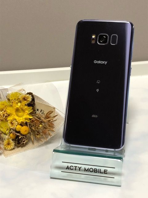 特価☆ SIMフリー Galaxy S8 SCV36 ブラック - 中古スマホSHOP