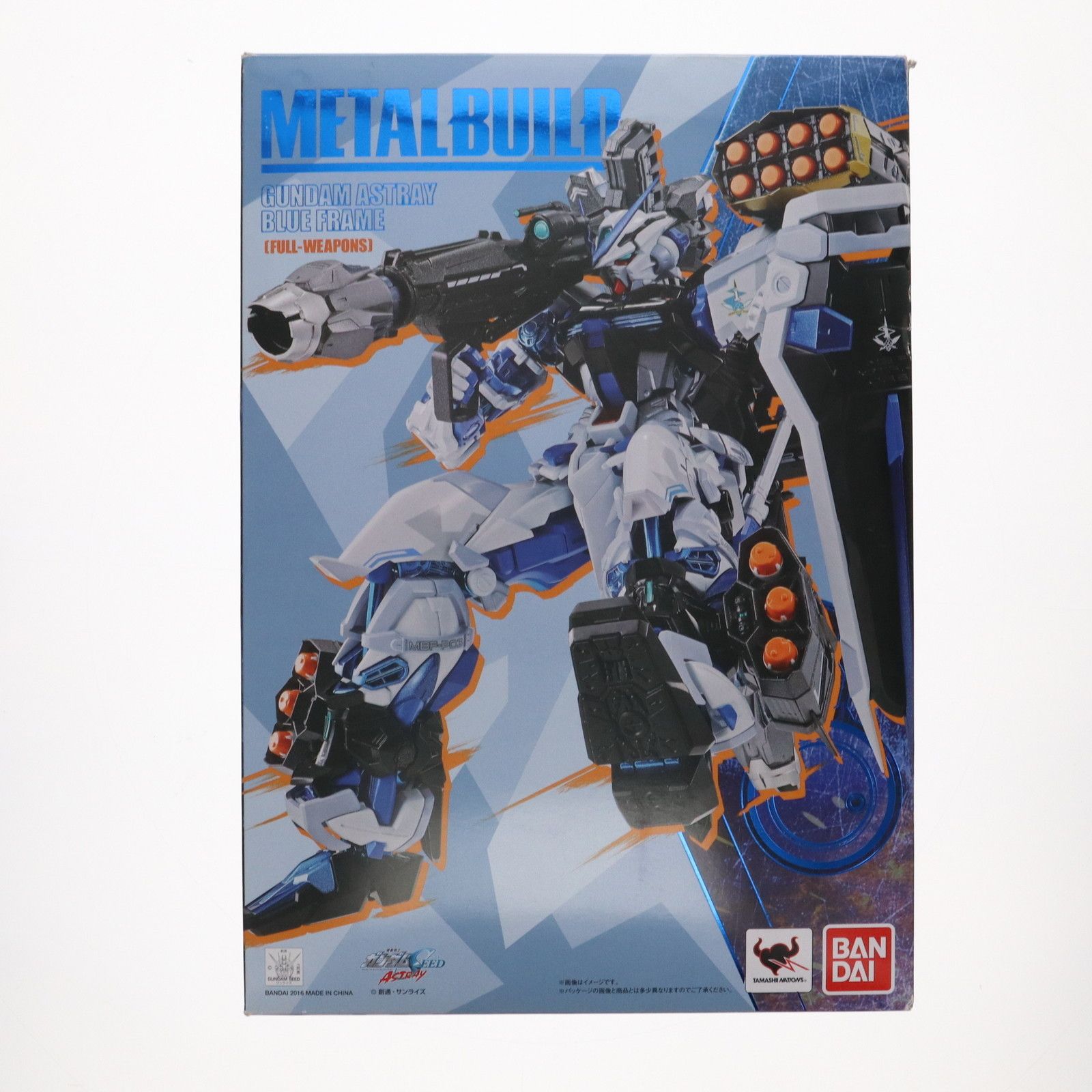 METAL BUILD ガンダムアストレイ ブルーフレーム フル ウェポン装備 機動戦士ガンダムSEED ASTRAY シード アストレイ 完成品 可動フィギュア バンダイ