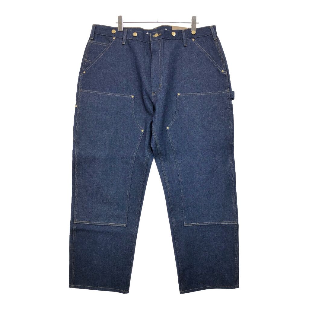 Carhartt カーハート ダブルニー デニム ペインターパンツ 大きいサイズ ワーク ブルー メンズ W42 L30 古着 U2904