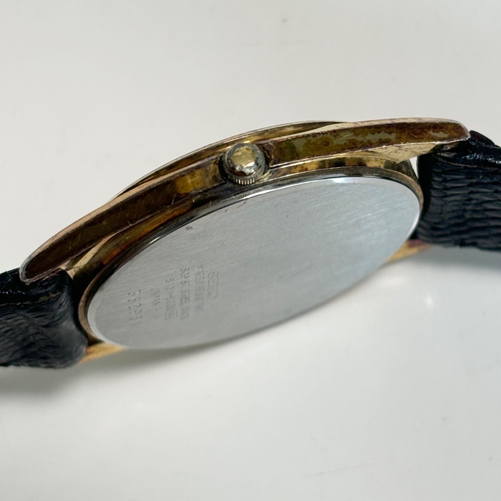 稼働品　SEIKOセイコー クロノスラウンドゴールド メンズウォッチ 8121 送料無料】SEIKO/セイコー/Chronos/クロノス/8121-8000/ゴールド