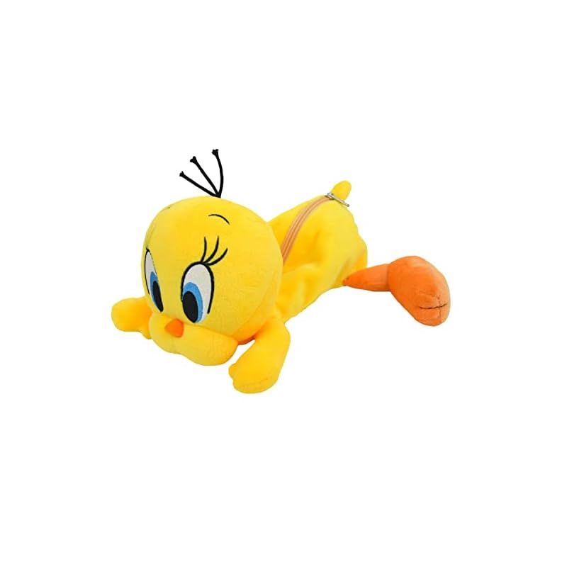 【新着商品】NICI フィギュアペンポーチ ルーニー・テューンズ トゥイーティー ペンケース ぬいぐるみ ステーショナリー 筆箱