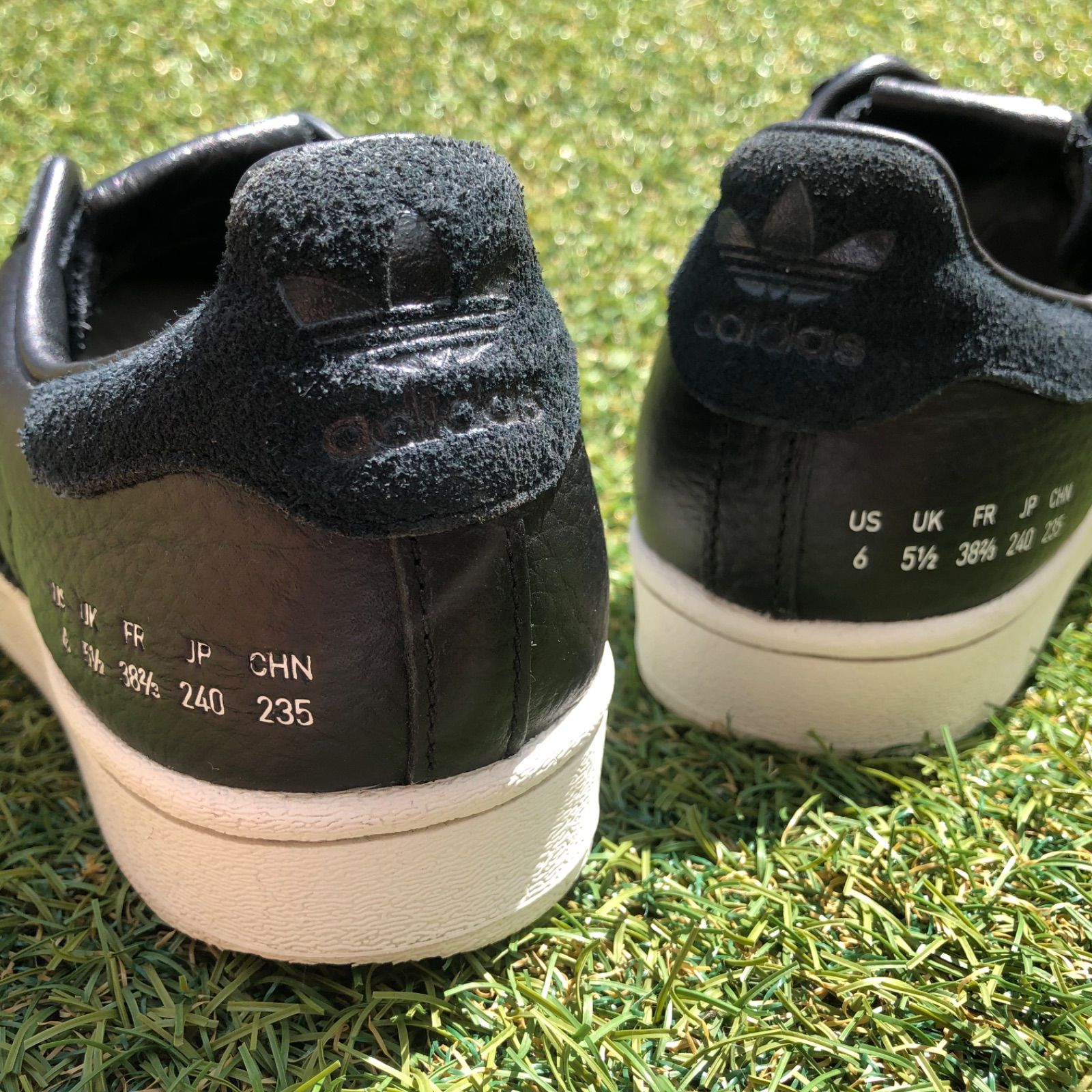 2022年限定カラー 美品24 adidas SUPER STARアディダス スーパースター