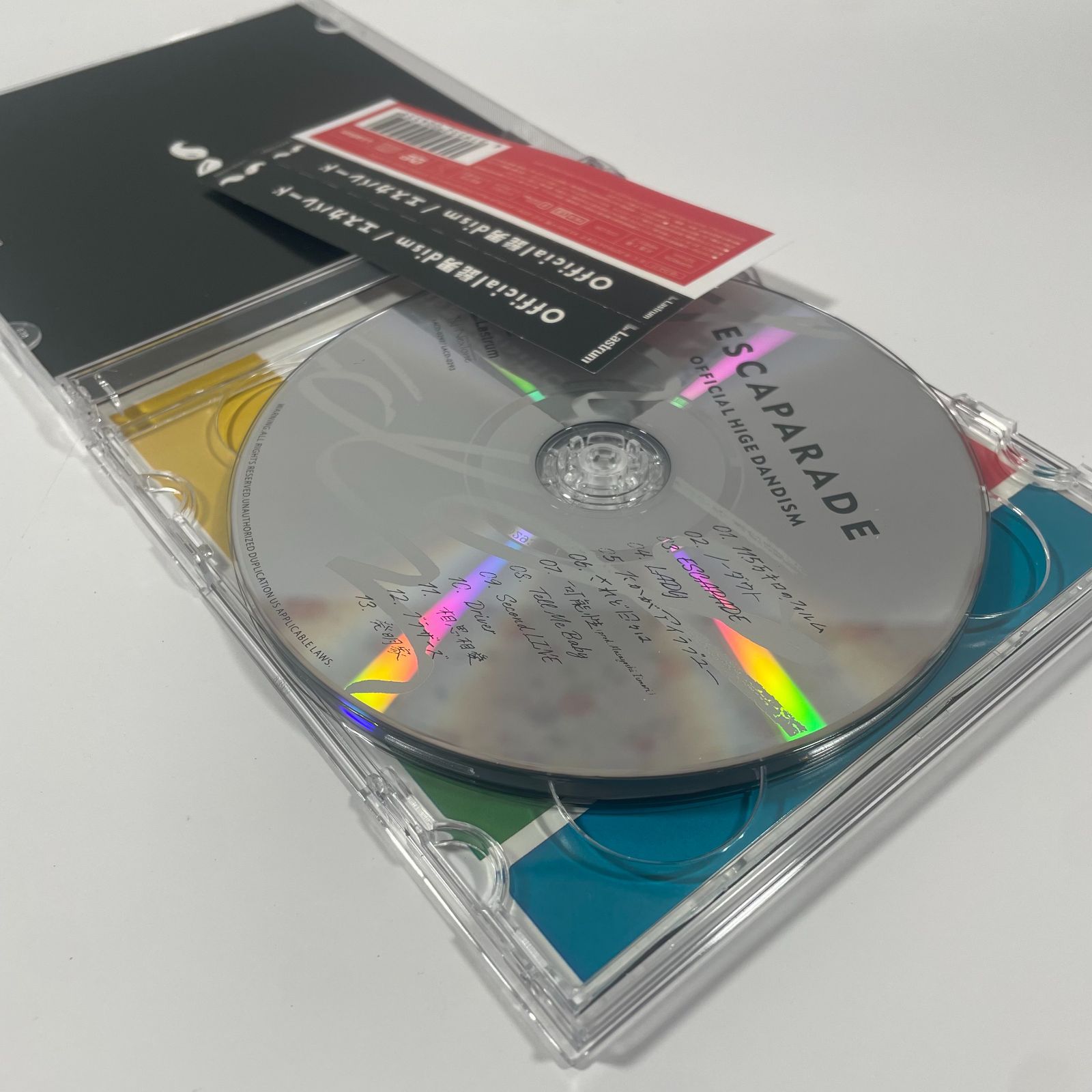 Official髭男dism エスカパレード CD+DVD 初回生産限定盤 - メルカリ