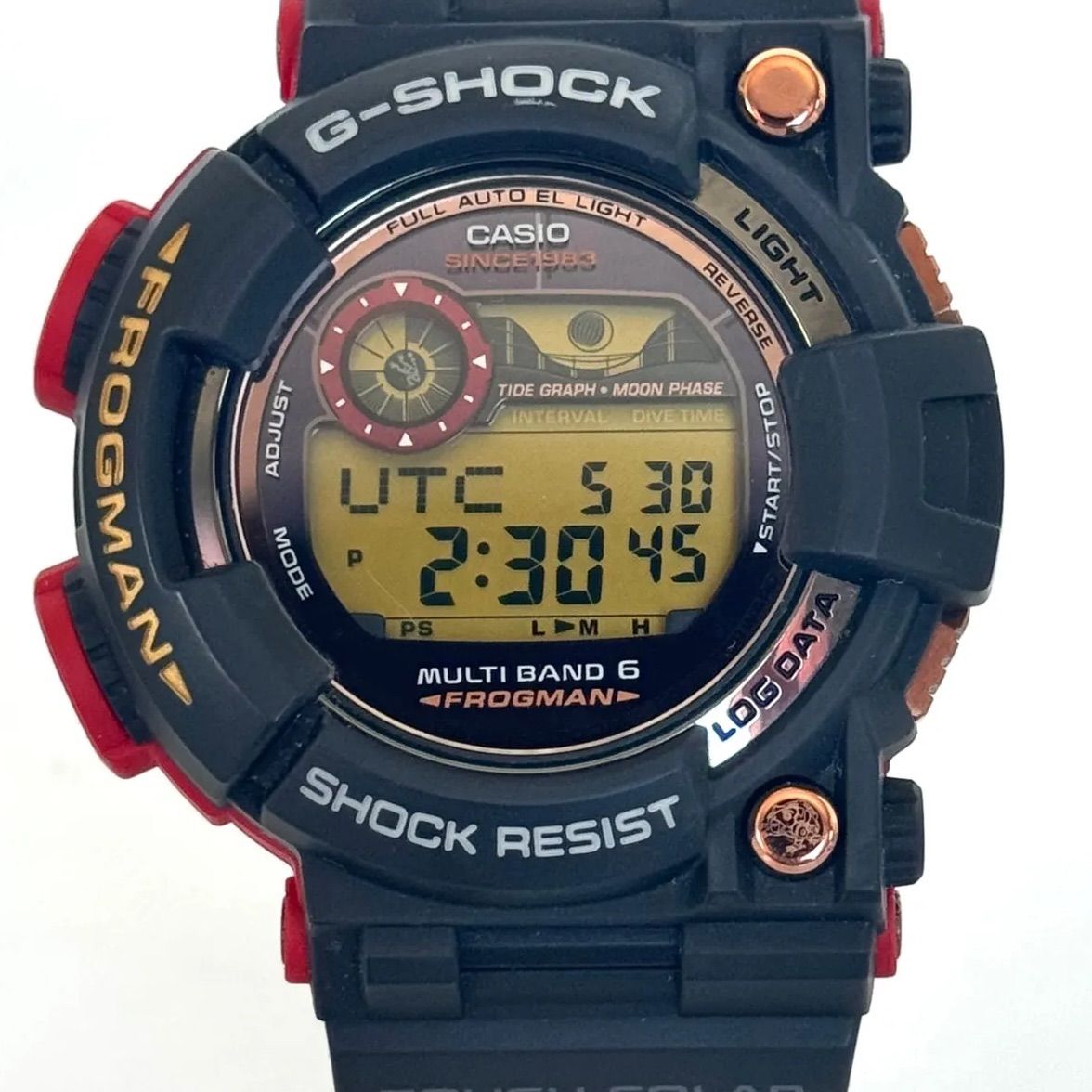 美品】カシオ G-SHOCK ジーショック フロッグマン MASTER OF G-SEA GWF ...