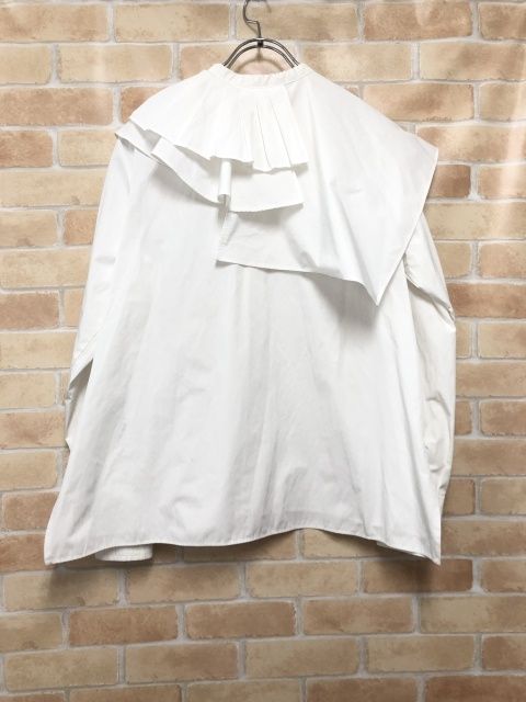 【中古】 machatt マチャット アシンメトリーフリルブラウス ホワイト FREE 111425781 中古】 machatt マチャット アシンメトリーフリルブラウス