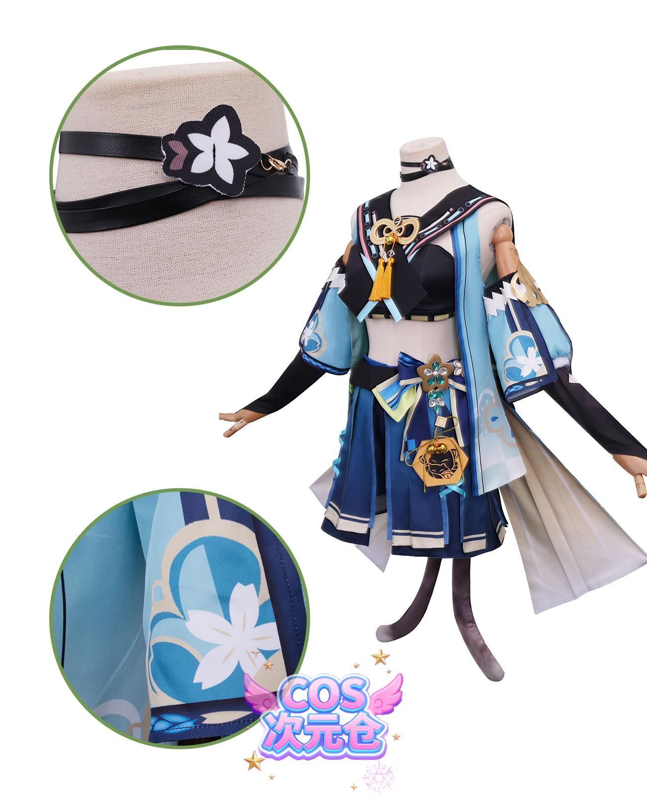 綺良々 ウィッグ付き NOKIJP 原神 コスプレ衣装 モナ コスプレ 神里綾華 コスプレ衣装 胡桃 コスプレ 鍾離 コスプレ衣装 フィッシュル コスプレ 凝光 コスプレ