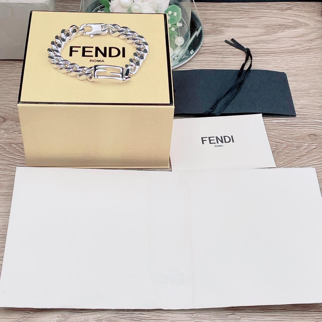 フェンディ 仕上済 FENDI バゲット ブレスレット S シルバー ブランド 39g