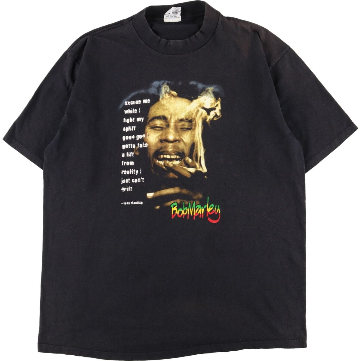 激レア！古着屋購入 BALZOUT BOB MARLEY ボブマーリー Tシャツ-