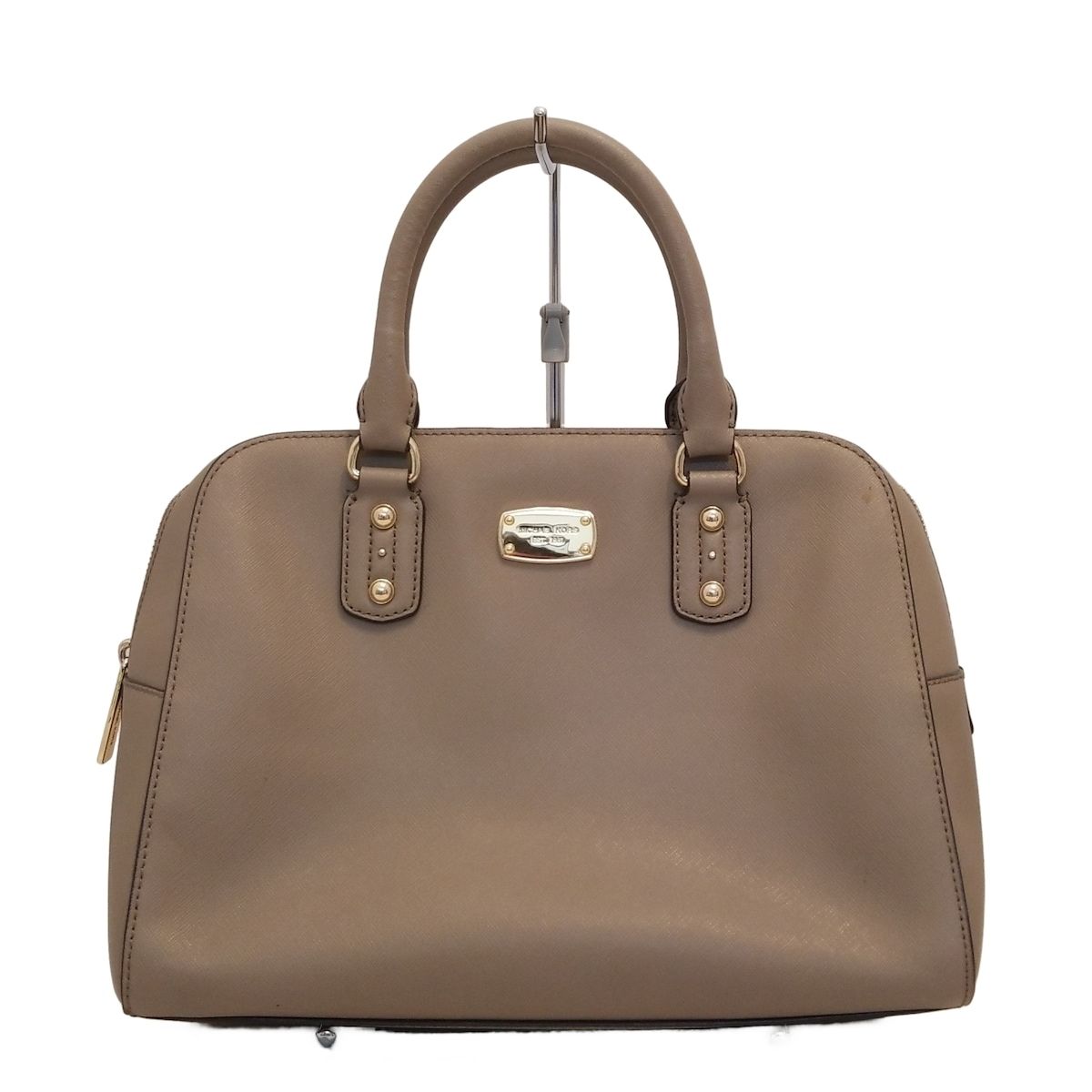 「人気」Michael Kors ハンドバッグ グレー ブラウン MICHAEL KORS(マイケルコース) ハンドバッグ - グレーベージュ