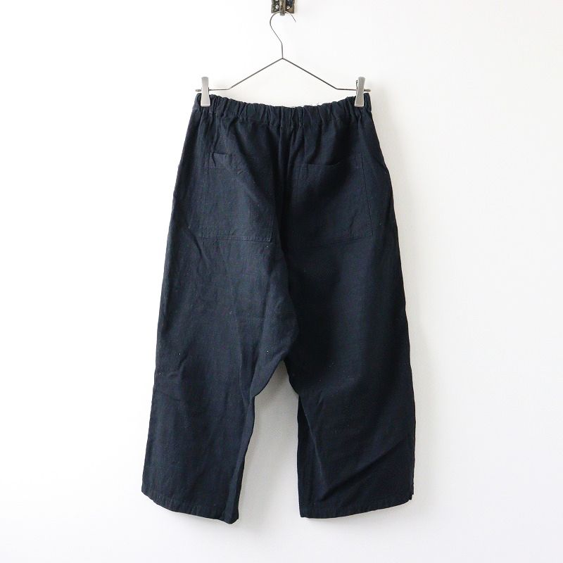ヤンマ産業　会津木綿パンツ ヤンマ産業 YAMMAMAN 会津木綿 ストレートパンツ ともえ縞