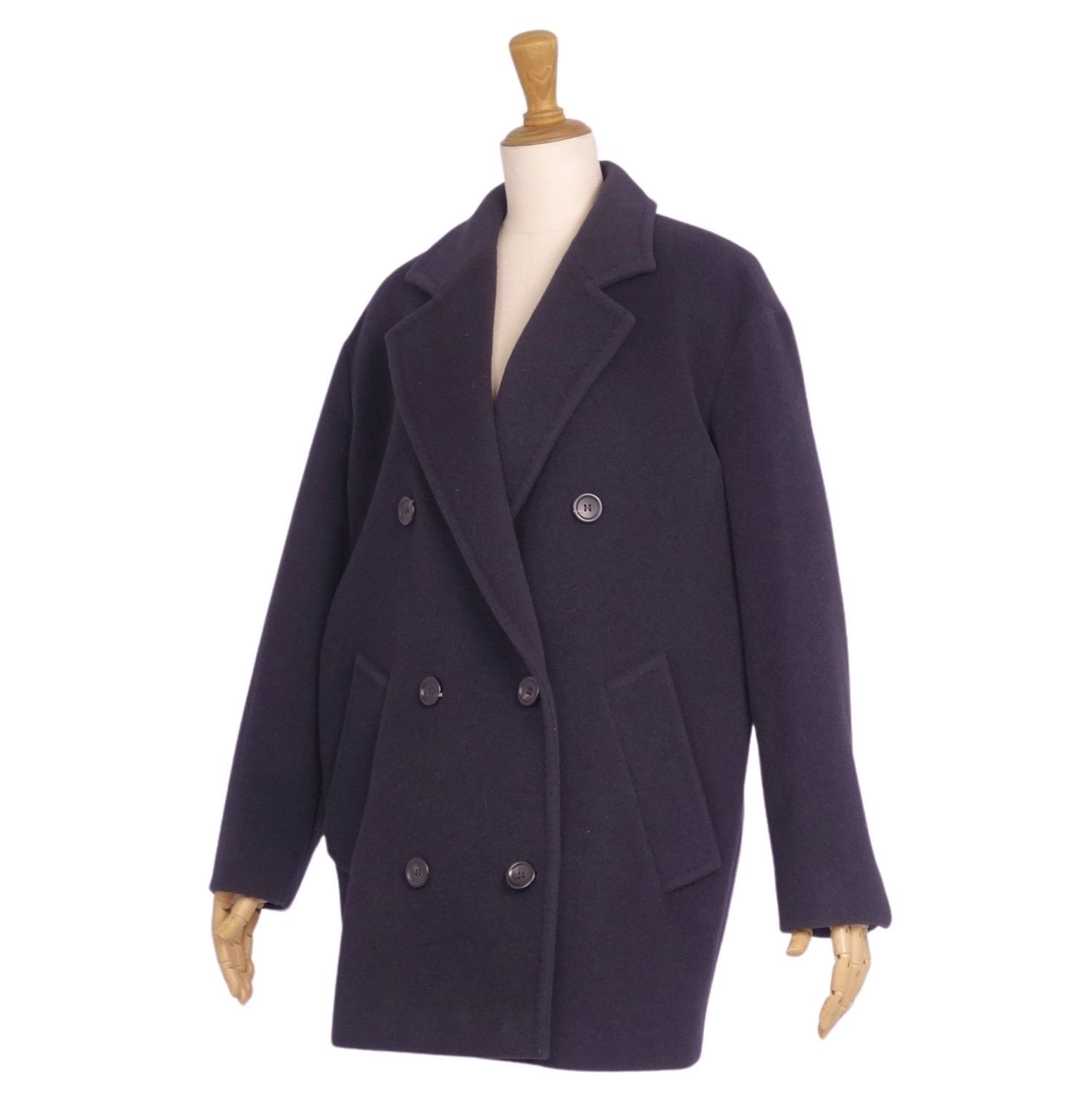 極美品 マックスマーラ Max Mara 白タグ ジャケット コート