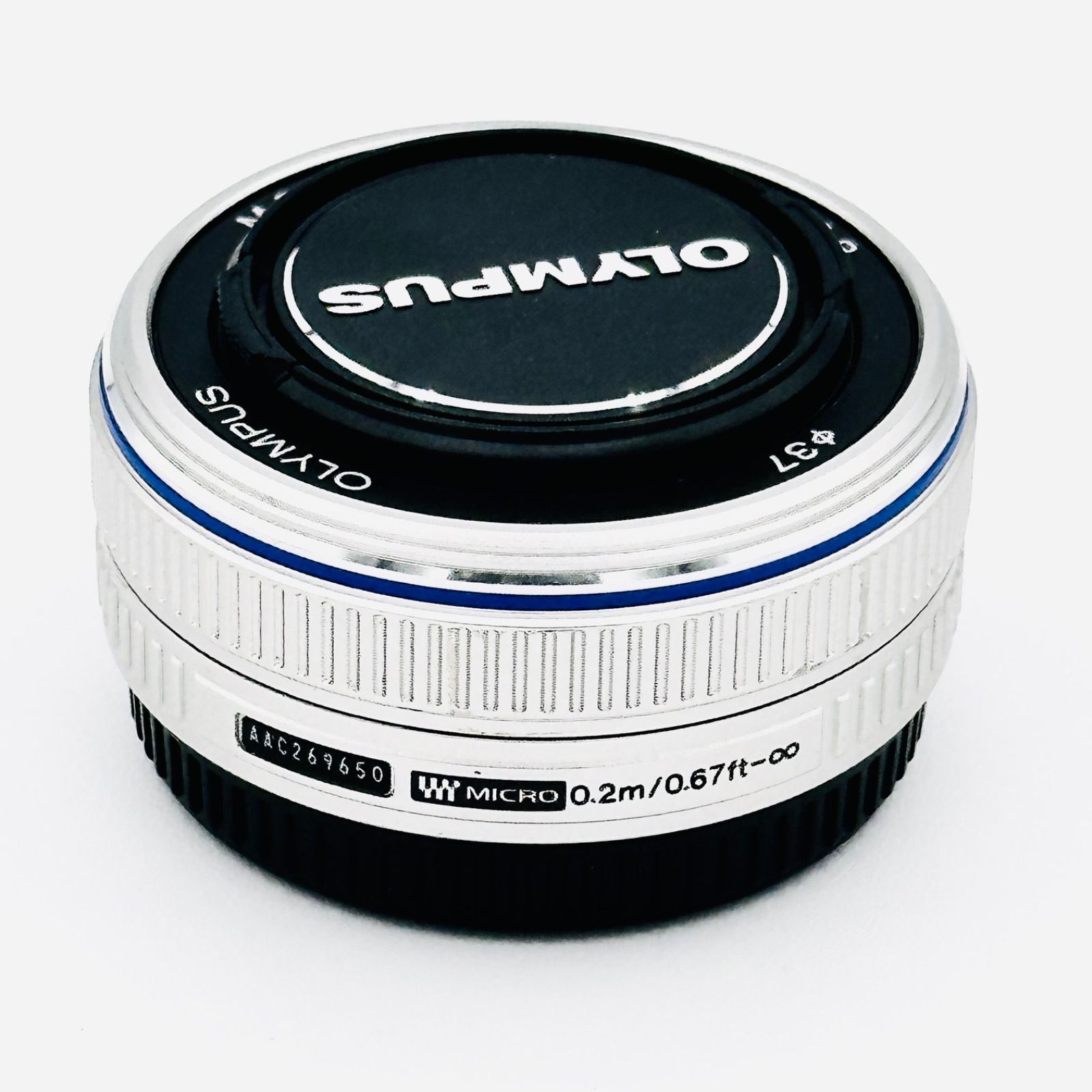 OLYMPUS パンケーキレンズ M.ZUIKO DIGITAL 17mm F2.8 シルバー