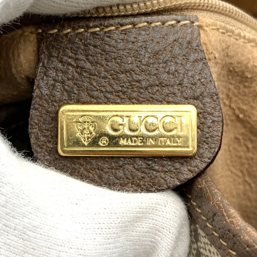 GUCCI グッチ 001 115 ショルダーバッグ 巾着型 GGスプリーム