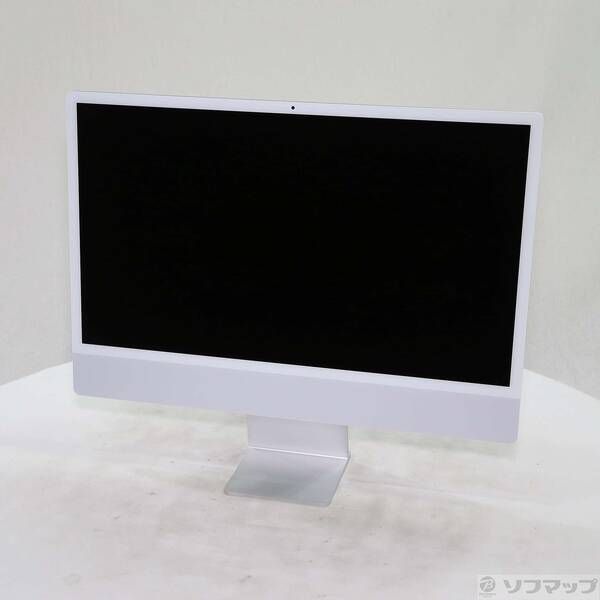 〔 品〕 iMac 24-inch Late-2025 MQRK3J A Apple M3 8コアCPU_10コアGPU 8GB SSD512GB シルバー 〔15.7 Sequoia〕 262