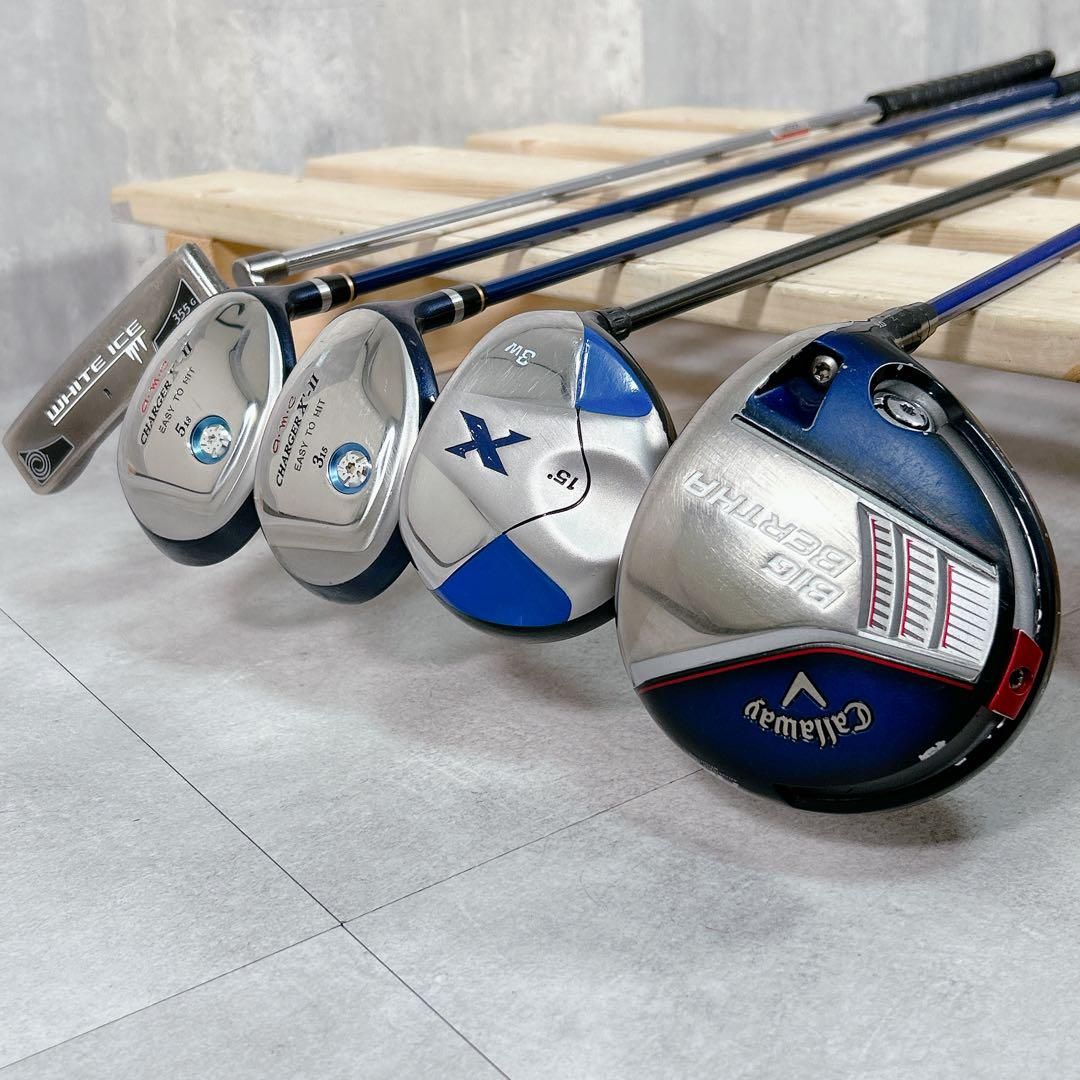 X588 キャロウェイ メンズ ゴルフ クラブ フルセット 15点 黒 青 白 X588 キャロウェイ メンズ ゴルフ クラブ フルセット 15点 黒 青