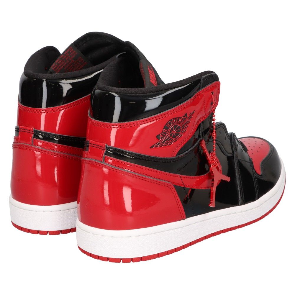 NIKE (ナイキ) AIR JORDAN 1 RETRO HIGH OG BRED PATENT エア ...