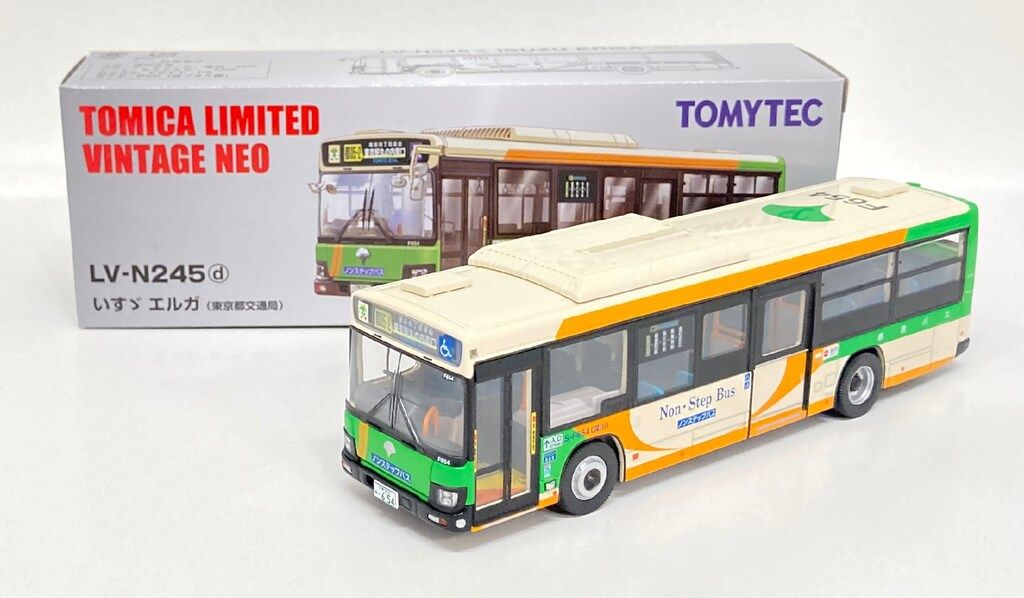 トミーテック TOMICA LIMITED VINTAGE NEO いすゞ エルガ 東京都交通局 LV-N245d