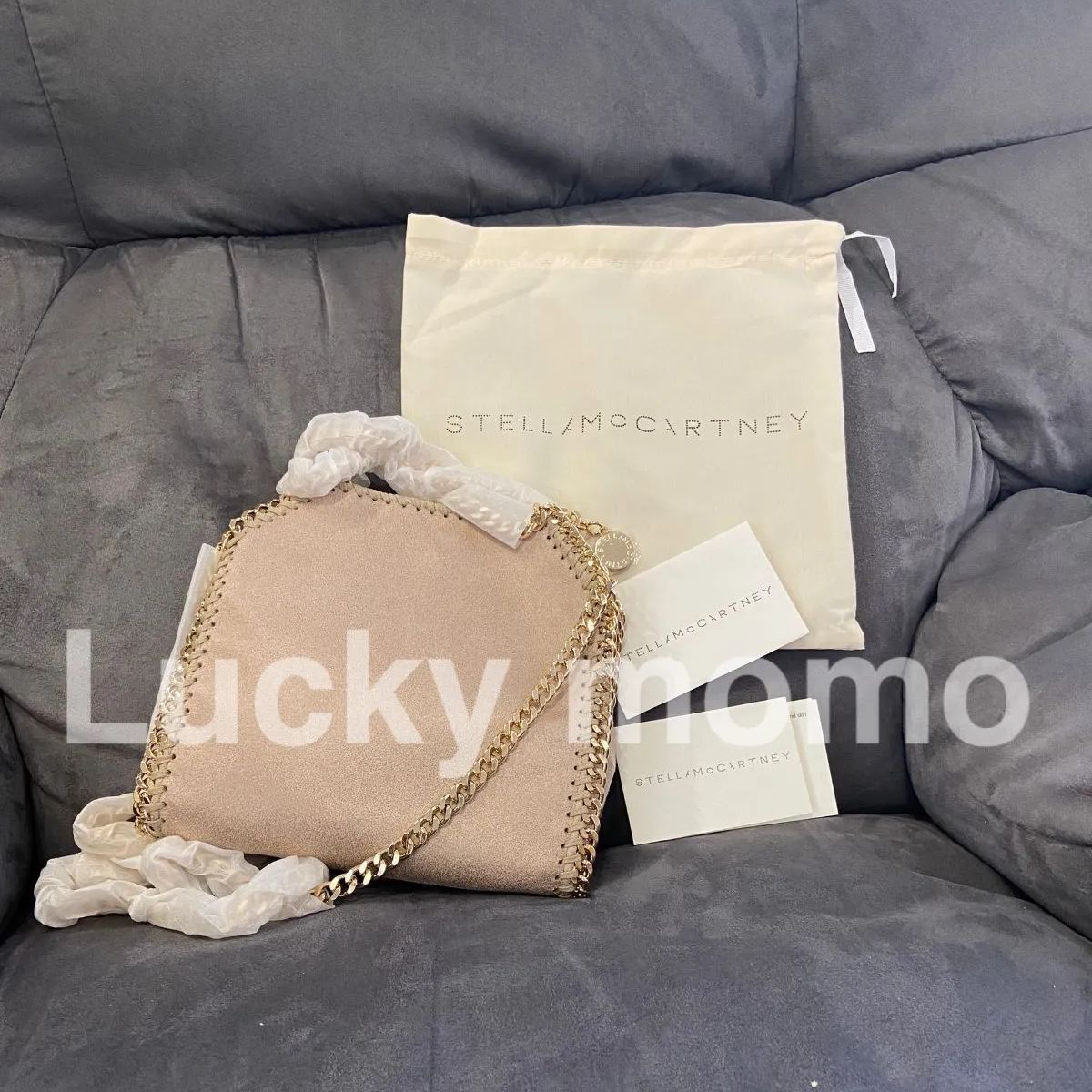 大人気 新品 Stella McCartney FALABELLA  ステラマッカートニー ファラベラ  ファッション レディース バッグ  ショルダーバッグ ハンドバッグ トートバッグ  グレー