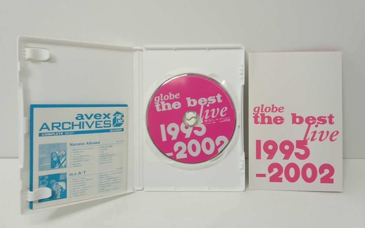 avex ARCHIVES globe the best live 1995-2002 vol.2 DVD 中古