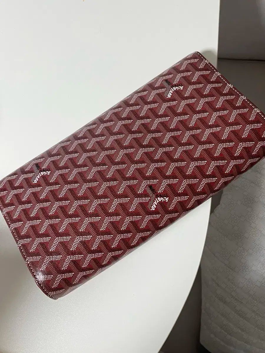 Goyard ゴヤール モンテカルロ pm クラッチ バーガンディー