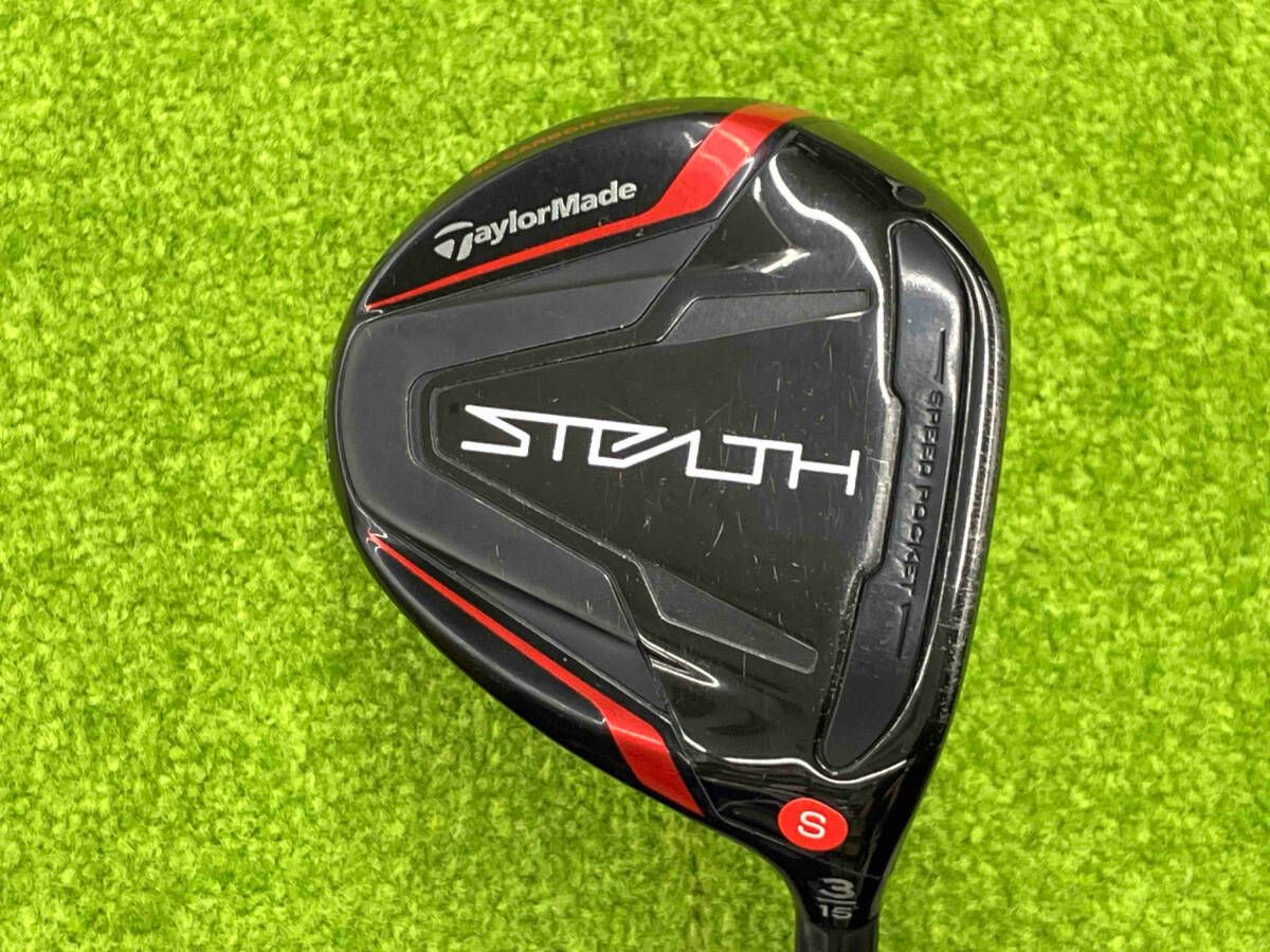 テーラーメイド STEALTH フェアウェイ 15° TOUR AD MD-6 フレックスS ヘッドカバーなし 付属品なし