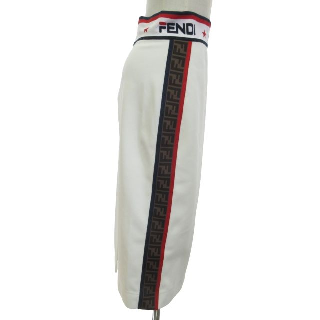 フェンディ FENDI ×フィラ FILA モノグラム ペンシルスカート タイト