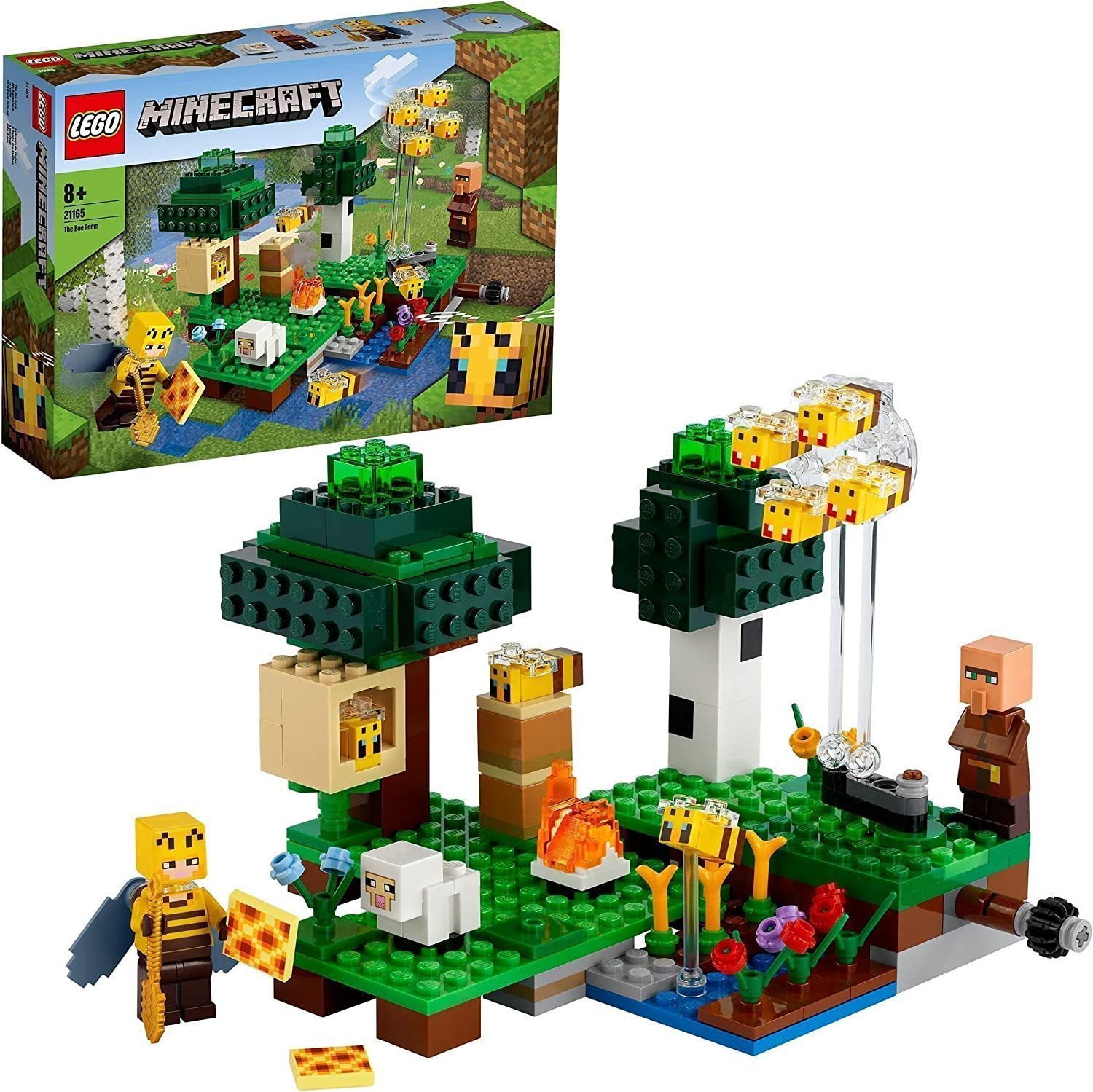 新品】レゴ(LEGO) おもちゃ マインクラフト ミツバチの養蜂場 21165