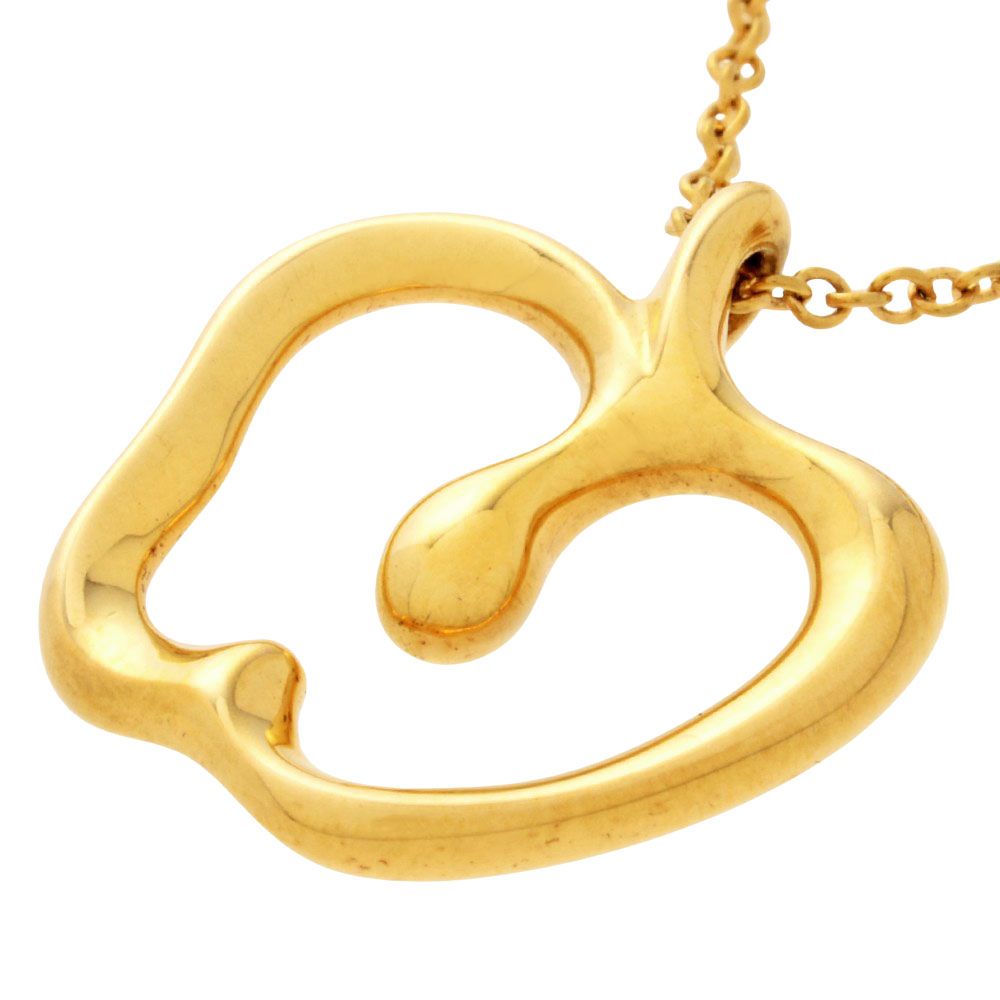 TIFFANY & Co. エルサ・ペレッティ K18YG アップル ネックレス