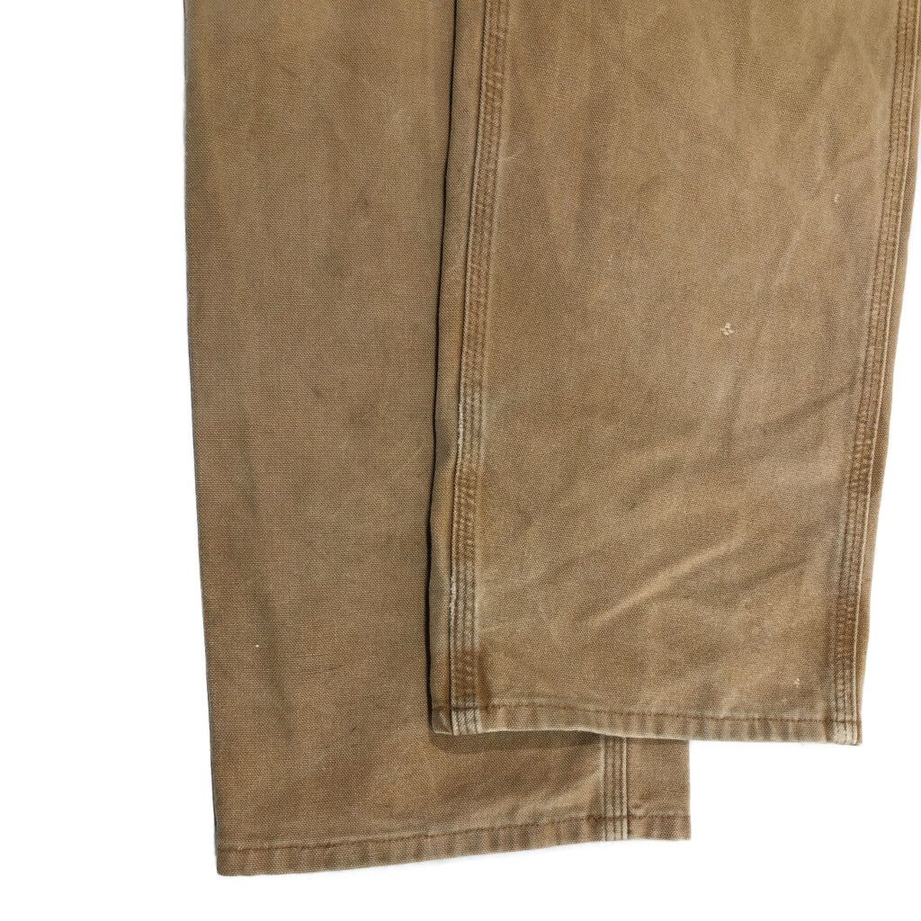  Carhartt カーハート ダック ペインターパンツ ライトブラウン メンズ W 34 L 古着 V 3686 その他 メンズ