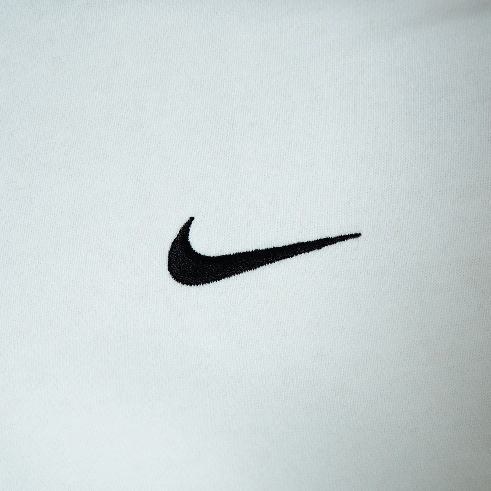 ナイキ クロップド丈 スウェット M-L相当 ホワイト 00s NIKE ソロ 