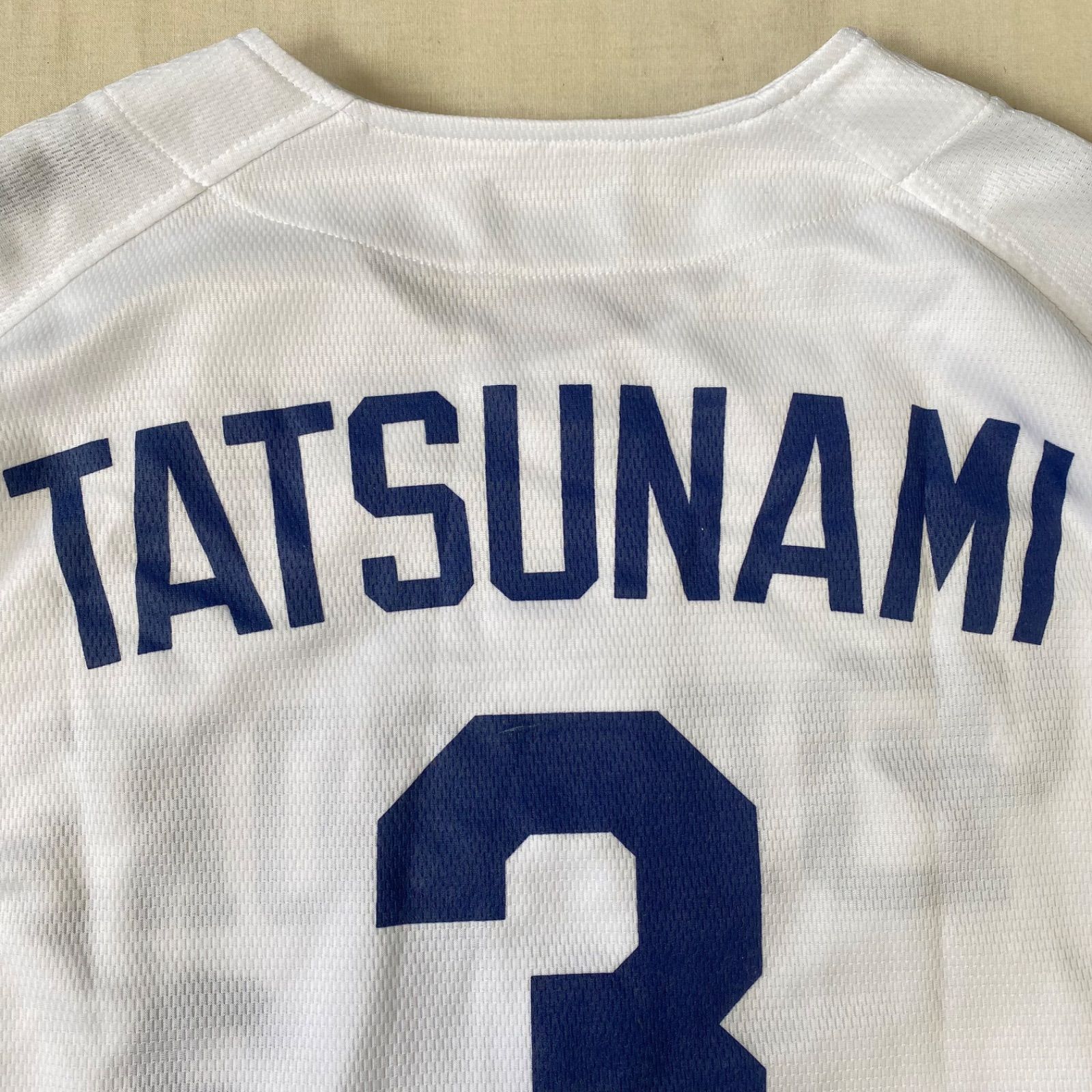 中日ドラゴンズ 立浪和義 3番 ユニフォームシャツ 一球 プリント ホーム用 中日ドラゴンズ 立浪和義 3番 ユニフォームシャツ 一球 プリント
