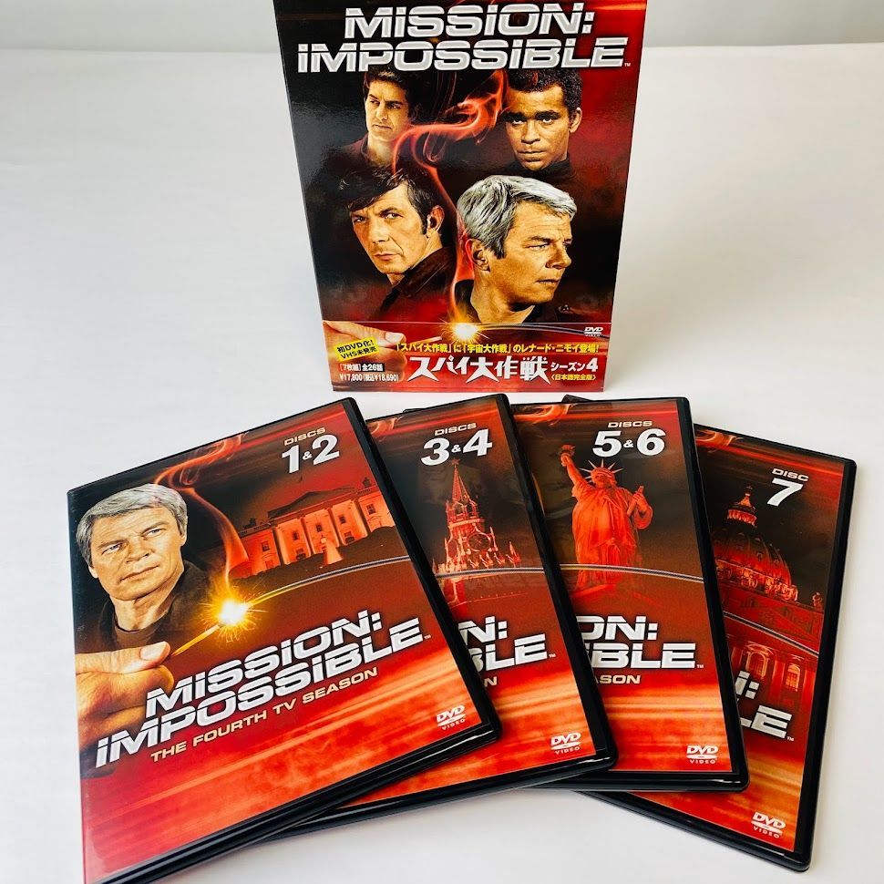 DVD】スパイ大作戦 シーズン1～5 日本語完全版 - メルカリ