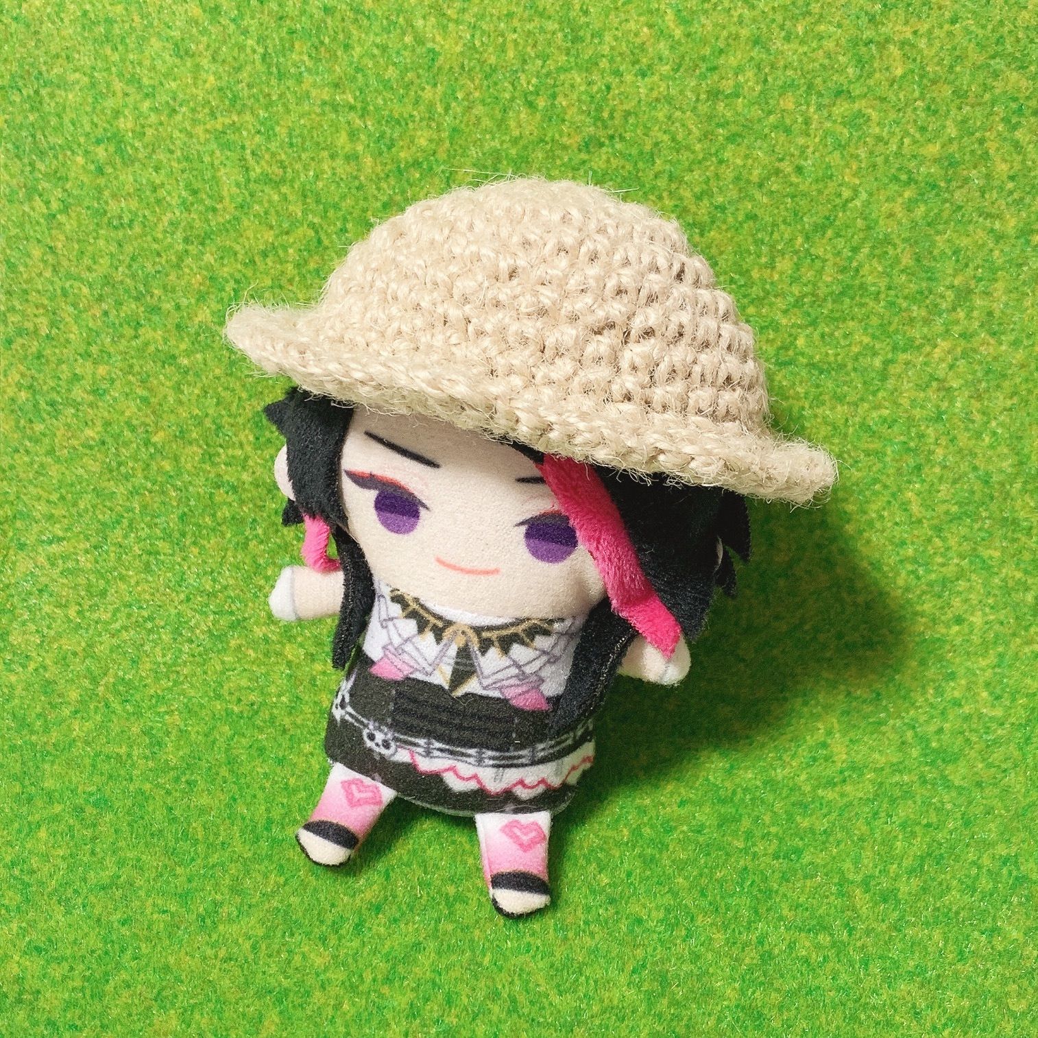 【オーダーページ】にじパペット　麦わら帽子 麦わら帽子 にじぱぺサイズ - メルカリ