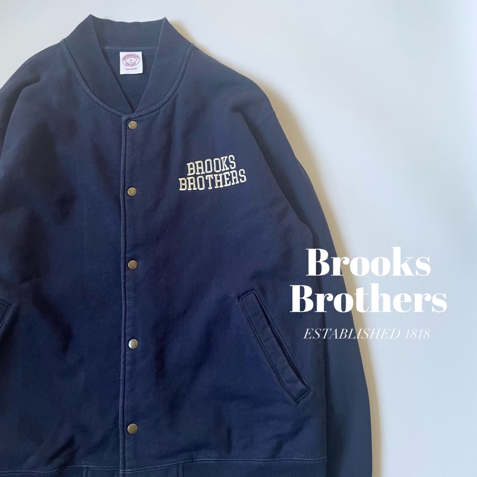 BROOKS BROTHERS / スウェット スタジアムジャンパー BROOKS BROTHERS / スウェット スタジアムジャンパー