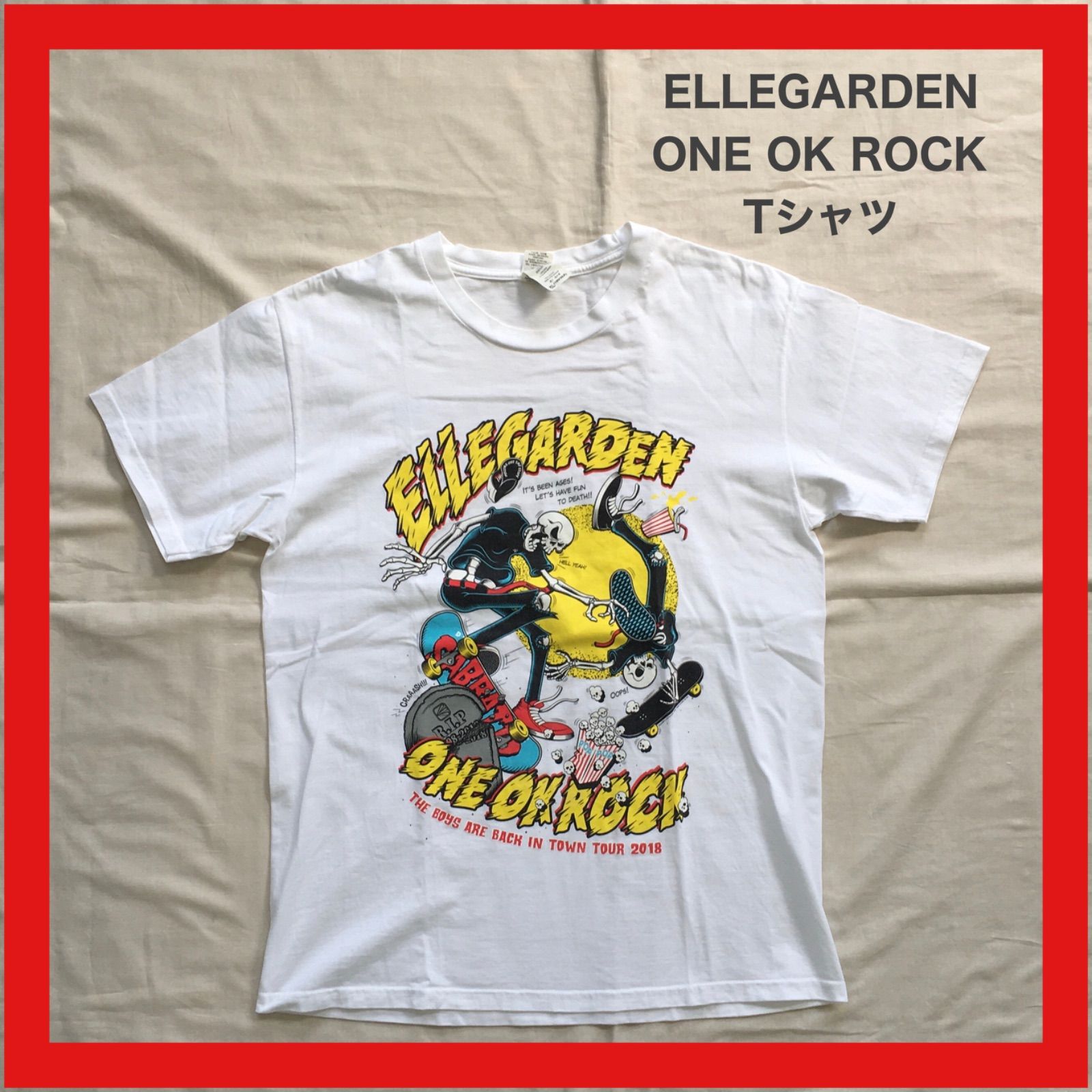 ELLEGARDEN ONEOKROCK エルレガーデン ワンオクロック Tシャツ 2018 XL