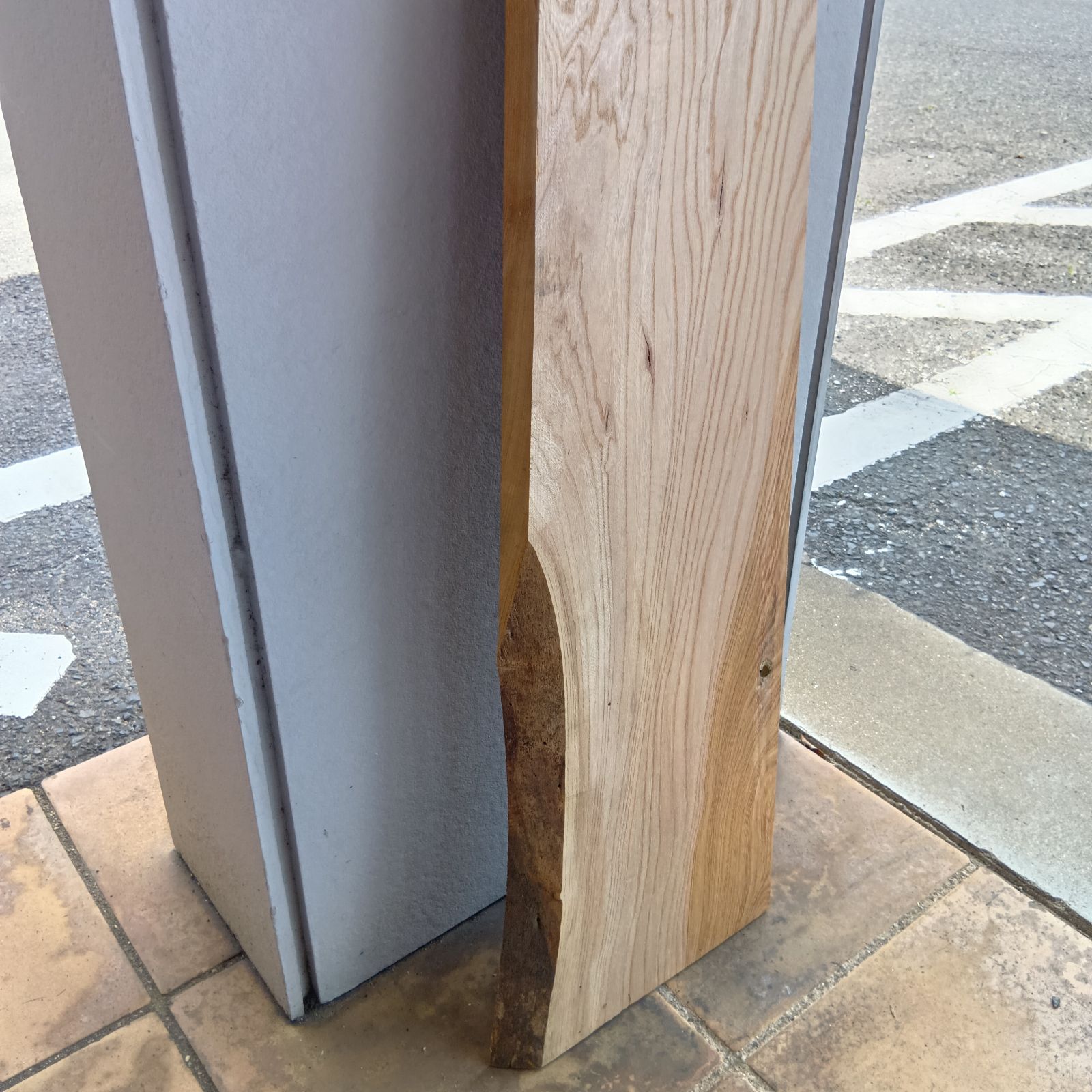 ★E34和本明治5年（1872）旅行記録「東京道中日記ほか」2冊/越後小千谷/古書古文書/手書き e1997ケヤキ○板○棚板○敷板など○ 厚み約