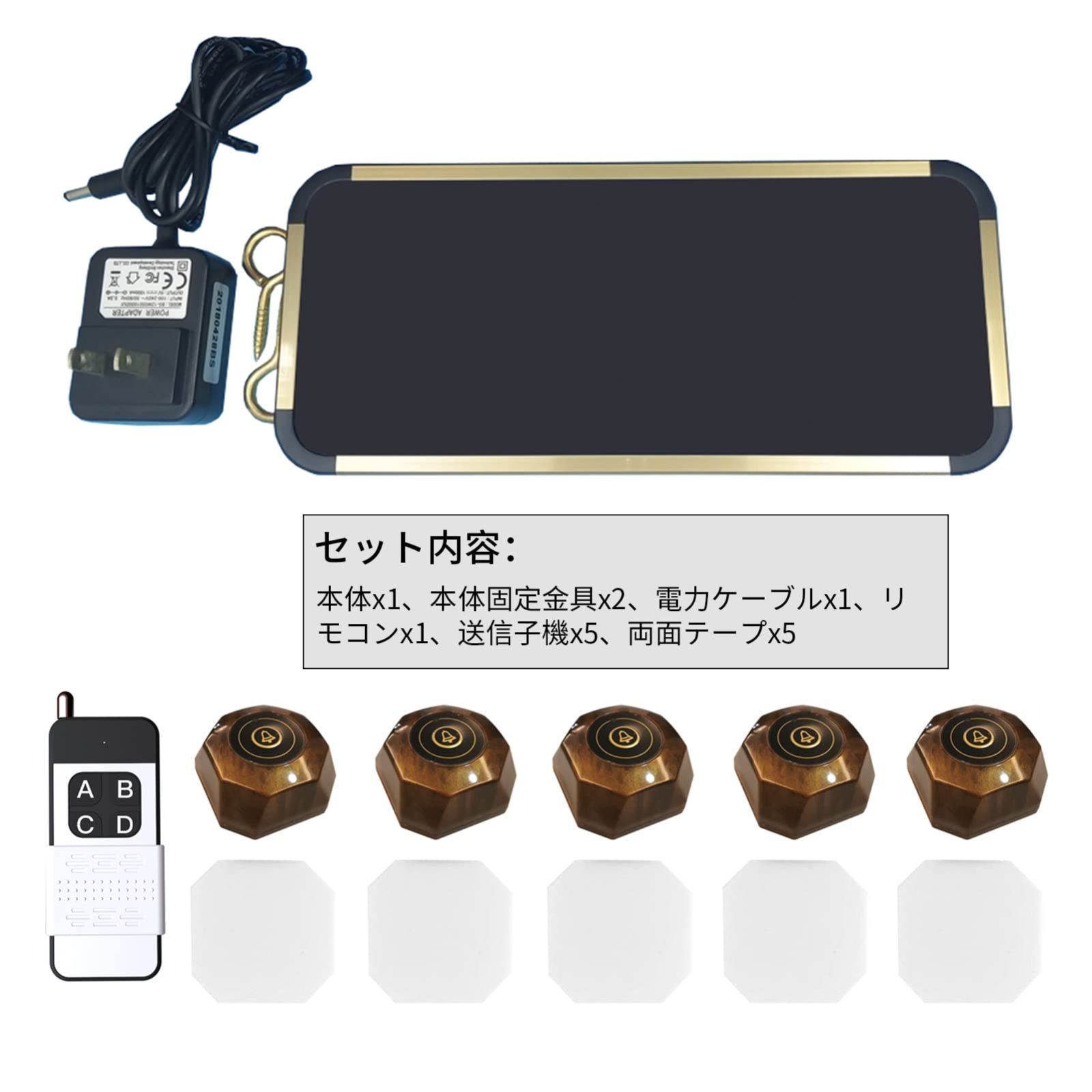 ホストモニター1台 ゲストページャー