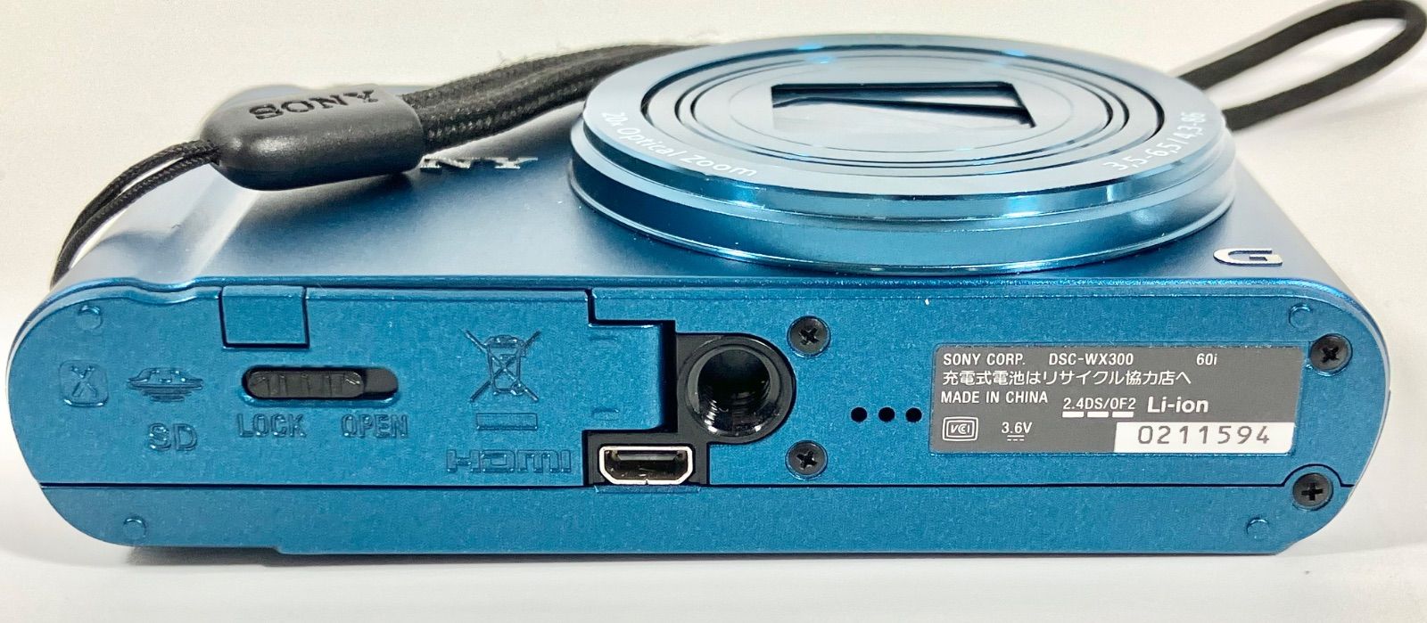 通電可】SONY ソニー cyber shot サイバーショット DSC-WX300