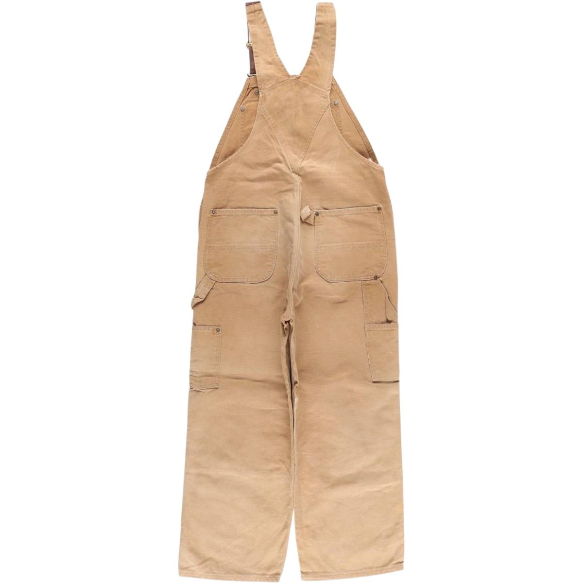 古着 80 90年代 カーハート Carhartt 100周年モデル ダブルニー ダック オーバーオール メンズw37相当 ヴィンテージ eaa587602