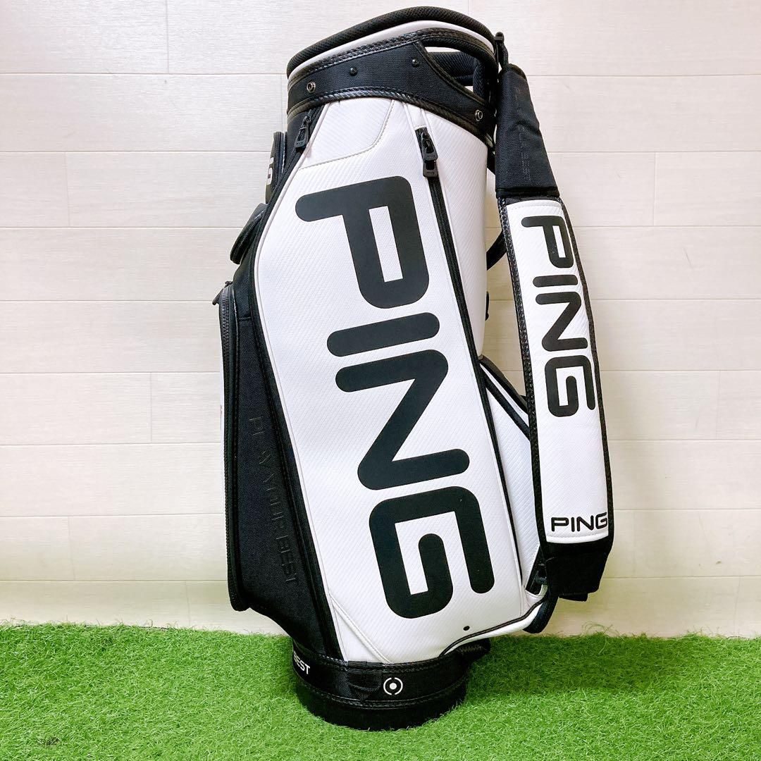 M/PING TOUR STAFF BAG ピン ツアーバッグ キャディーバッグ - メルカリ