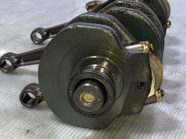 Z400FXクランクシャフト、コンロッド