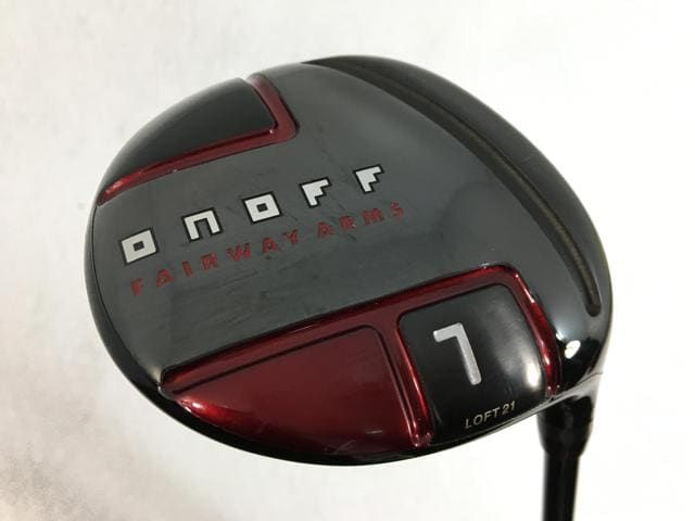 【中古ゴルフクラブ】ダイワ(グローブライド) ONOFF フェアウェイ アームズ 赤(AKA) 2022 スムースキックMP-522F 7W【14日間返品OK】
